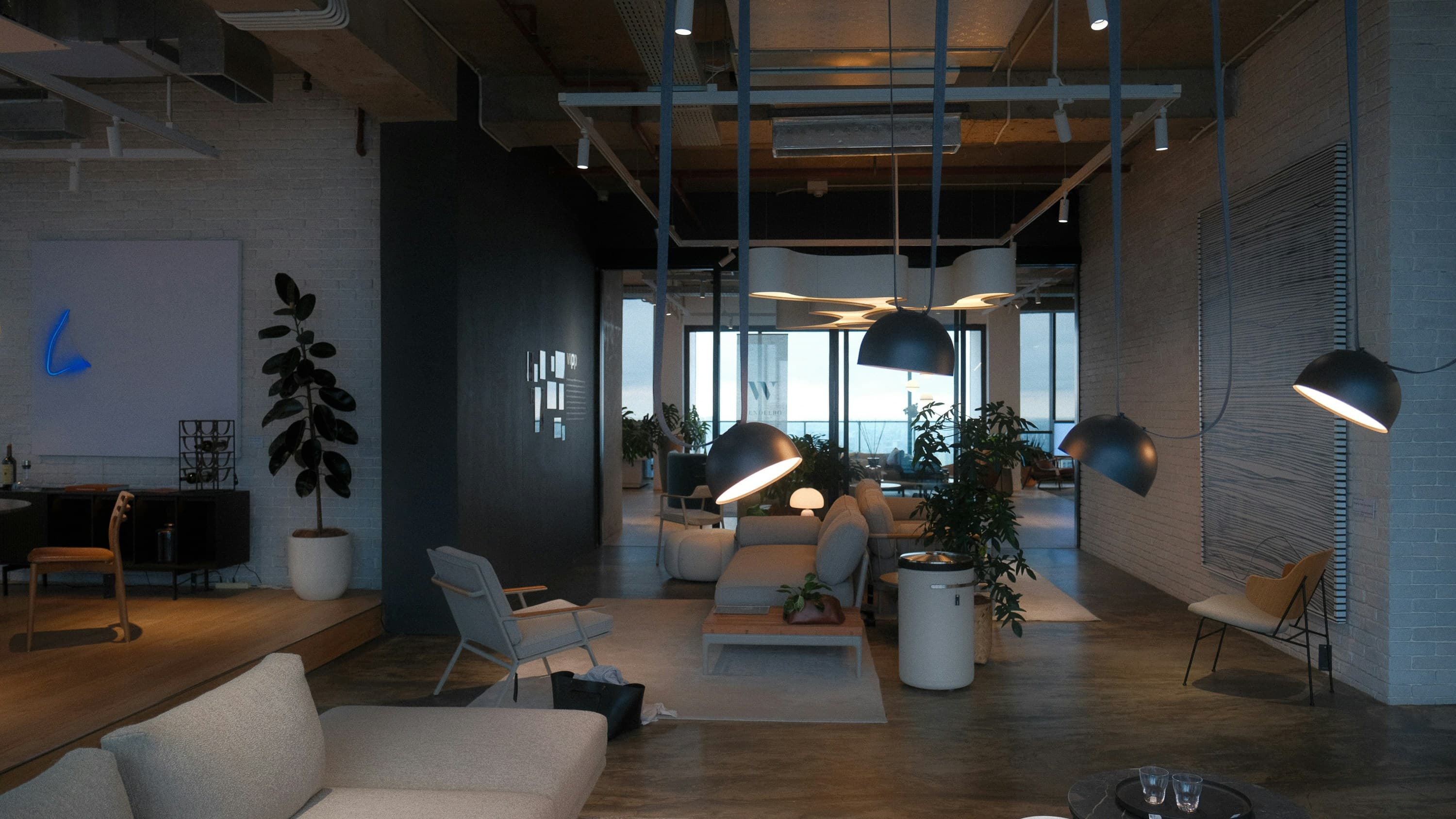 An elegant, considered space